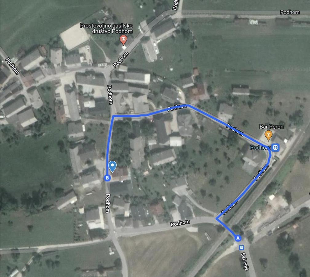 Apartma Ela Zgornje Gorje Exterior foto