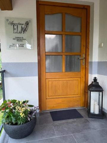 Apartma Ela Zgornje Gorje Exterior foto